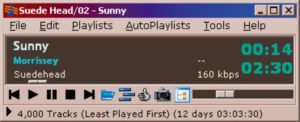 Abbildung 1: Der MP3-Player Snackamp ist bestens ausgestattet. Tom Wilkason hat dieses Programm in Tcl und der Snack-Erweiterung implementiert.