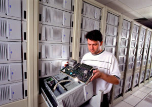 Linux-Supercomputer "Antarctica" in den Sandia-Labors.