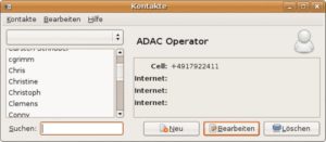 Abbildung 2: Alle Pimlico-Komponenten wie das Adressbuch sind unabhängig voneinander nutzbar, greifen jedoch für eine gemeinsame Datenbasis auf den Embedded-Evolution-Server zurück.