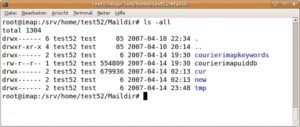 Abbildung 4: Cyrus verwendet Maildir als Dateiformat und trimmt seine Mailboxen auf Performance. Mit Hilfe von Cache- und Indexdateien lag Cyrus beim Leistungswettbewerb lange vorne.