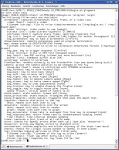 Abbildung 1: Die bei Redaktionsschluss aktuelle Bugle-Version kannte diese Filter, die Auswahl reicht vom Screenshot über die Wireframe-Darstellung bis zum Logging.