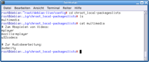 Bild 2: Eine simple Installationsanweisung. Achten Sie darauf, keine Konflikte auszulösen - etwa durch zwei Mailserver - sonst lässt der Paketmanager Aptitude einen Kandidaten weg.
