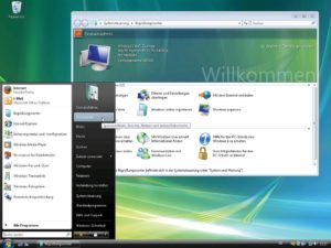 Abbildung 2: Der Schein trügt: Die Abbildung zeigt keinen Vista-Rechner. Vielmehr überträgt Rdesktop die Anzeige des Redmonder Systems im Fullscreen-Modus auf einen Linux-Rechner.