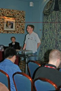 Abbildung 2: Seltener Gast auf Konferenzen: Nur wenige wussten vom Überraschungsbesuch des Kernel-Chefarchitekten Linus Torvalds.