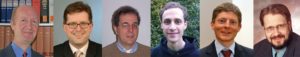 Abbildung 2: Von links nach rechts: Dr. Jürgen Peter Graf (Richter im 1. Senat des BGH), Prof. Dr. Hans Kudlich (Uni Erlangen), Christoph Fischer (BFK EDV-Consulting), Felix Gröbert (Horst Görtz Institut für IT-Sicherheit an der Uni Bochum), Dr. Christoph Wegener (Wecon IT-Consulting), Dr. Christian Böttger (DN-Systems).