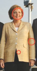 Abbildung 2: Über das Ziel hinausgeschossen: OpenCV erkennt zwar das Gesicht auf dem Foto, deutet aber fälschlicherweise weitere Bildbereiche als Gesicht. (Foto: Regierungonline/Plambeck)