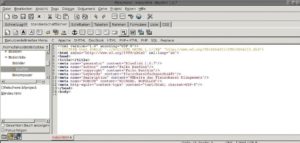 Abbildung 4: Bluefish legt neue Webseiten mit bereits ausgefülltem Header an. Viele HTML-Tags stehen als Shortcuts auf den Buttonleisten zur Verfügung, beim Eintippen schließt die Software die Tags automatisch.