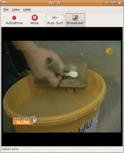 Abbildung 2: Me-TV soll den Gnome-Desktop um eine komfortable DVB-Anwendung bereichern.