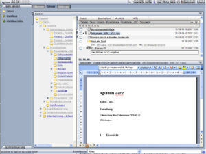 Für Windows wird es eine neue Client-Integration geben. Linux- und andere Benutzer sind zum Kollaborieren an die webbasierte Agorum-Oberfläche Desk4web verwiesen.