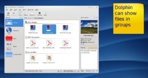 Dolphin dient als neuer Dateimanager unter KDE 4.0.