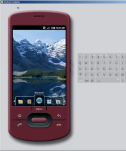 Abbildung 1: Eine der Device-Skins für den Android-Emulator zum Testen der Anwendungen.