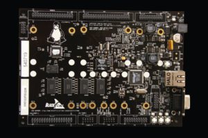 Abbildung 2: Als weiteres Beispiel das Linux-Board Blackfin Stamp mit einem 533-MHz-DSP, aber ohne MMU.