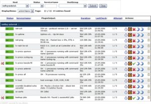 Abbildung 3: Das auf der Grundlage von Typo3 entwickelte Nagios-Portal bietet eine benutzerfreundliche Statusübersicht, etwa für die Anwender von Fachverfahren in der Behörde.