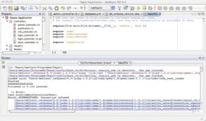 Abbildung 5: Vollständig: Netbeans 6.0 kann nicht nur mit dem eigentlichen Ruby-Programmcode, sondern auch mit Rake und Yml-Dateien umgehen.