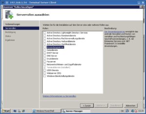 Abbildung 3: Zu Rollen auf einem Windows-Server zählt Microsoft die meisten Serverdienste, hält aber das Konzept selbst nicht konsequent durch.
