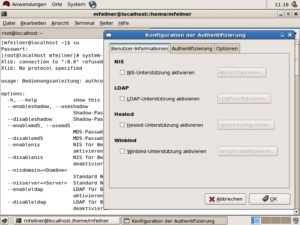 Abbildung 3: Red Hat bringt viele einzelne Programme für die Administration, deren Namen mit »system-config-« anfangen.
