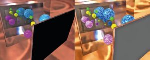 Abbildung 5: Bei diesem Rendering mit zwei gegenüberliegenden Spiegeln in Blender steigern der Einsatz des HDR-Formats EXR und das nachfolgende Tonemapping die Detail- und Kontrastwiedergabe (rechts).