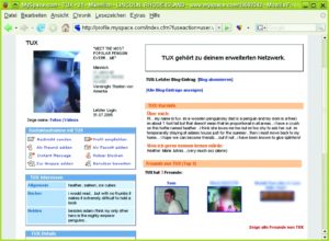 Abbildung 2: War das Revolutionäre am frühen Internet das Verlinken von Seiten, so verbinden die viele Seiten im Web 2.0 vor allem Menschen &ndash; unter ihrem richtigem Namen oder einem Pseudonym.