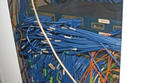 Abbildung 3: Sein Testnetz dient Rene Pfeiffer unter anderem für Durchsatz-Messungen von NFS und SMB.