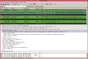 Abbildung 4: Bei der Verbindung über einen Proxy gibt sich ausgerechnet der MSN-Client kooperativ: Er sendet eine eigene User-Agent-Kennung und verzichtet darauf, sein Protokoll zu verschleiern.