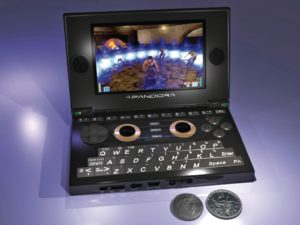 Abbildung 1: Die Handheld-Spielkonsole Open Pandora soll 2009 auf den Markt kommen und mit Linux laufen.