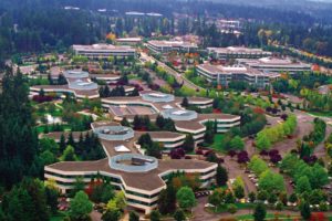 Abbildung 1: Das Zentrum der proprietären Macht – der Campus von Microsoft.