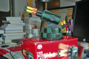 Abbildung 1: Der USB-Raketenwerfer Rocket Baby von Cheeky Dream.