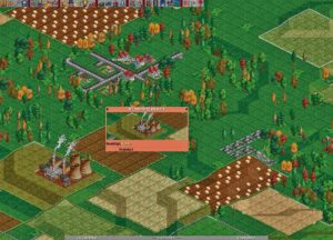 Abbildung 4: Wie Simutrans ist OpenTTD ist ein Klon des Klassikers Transport Tycoon. Das Spiel verwendet die Grafikdateien des Originals, die künstliche Intelligenz haben die Entwickler aber verbessert.