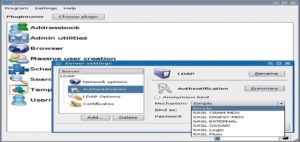 Abbildung 5: Das umfangreiche KDE-Tool Luma glänzt mit vielen Funktionen und unterstützt alle denkbaren Verschlüsselungsvarianten.