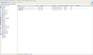 Der Linux-PC erkennt das Handy als Wechselspeicher.