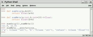 Abbildung 1: Function Annotations binden Metadaten an eine Funktion.