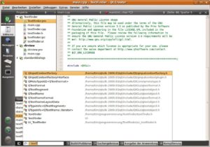 Abbildung 2: Der Locator, als Eingabefeld unten rechts zu erkennen, spuckt alle Fundstellen schon während der Eingabe des Suchworts aus. Hier fahndet er nach einer Klasse, die »textf« im Namen trägt.