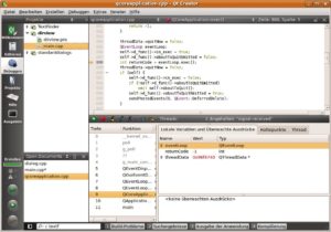 Abbildung 6: Der »Debug«-Modus erlaubt tiefe Einblicke in die Programmausführung.