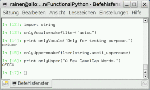 Abbildung 4: Die Filter-Funktion im Einsatz.