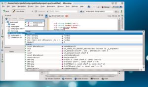 Abbildung 2: Komfortabel: Da der erste Parameter der Methode vom Typ »string« ist, bietet die automatische Code-Vervollständigung alle sichtbaren String-Variablen an &ndash; hier also »farbe1« und »farbe2«.