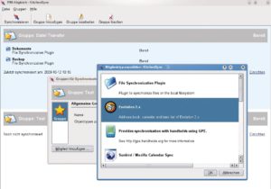 Abbildung 4: Die KDE-Oberfläche des Opensync-Framework heißt Kitchensync – genau wie ein nicht mehr länger gepflegtes Synchronisationstool.