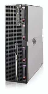 Abbildung 4: MCL führt VMware VI auf HP-Blades der C-Klasse vor. Der neueste seiner Art ist der hier abgebildete HP Integrity BL870c.