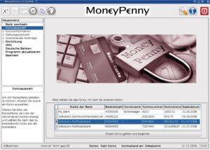 Abbildung 5: Die Moneypenny-Live-CD darf wegen der Manipulationssicherheit des Readonly-Systems, aber auch wegen der auf Fehlervermeidung hin optimierten Bedienung der an der FH Südwestfalen entwickelten Banking-Software als sehr sicher gelten.