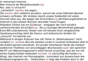 Abbildung 6: Cuneiform erkennt die Textspalten und leistet sich im Vergleich zu Tesseract bei der mittelmäßigen Vorlage weniger Erkennungsfehler.