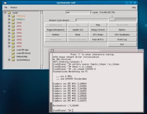 Abbildung 6: Der Cell Full System Simulator von IBM macht reale Cell-Hardware fürs Erste unnötig.
