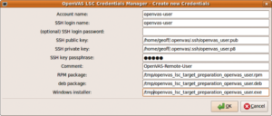 Abbildung 6: Aus den Credentials erzeugt der LSC-Wizard ein Installationspaket für die Zielsysteme.