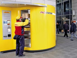 Abbildung 3: Die DHL-Packstationen geben Päckchen und Pakete ohne ausreichende Authentifizierung ab. (Foto: Siemens Industrial Solutions and Services)