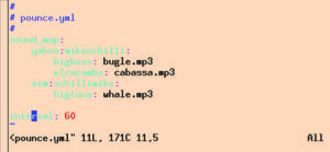 Abbildung 3: Aus den Daten dieser YAML-Datei generiert das Skript »pounce-yml-to-xml« die XML-Datei in Abbildung 5.