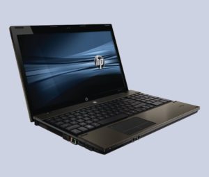 Abbildung 3: Das HP Probook 4720s verbirgt sein leistungsstarkes Innenleben unter einer gediegenen Oberfläche aus gebürstetem Metall.