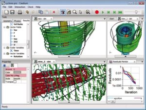 Abbildung 3: Wx-Widgets lässt sich auch in proprietären Programmen einsetzen, hier in der Windows-Version von Caedium, einer Softwaresuite für Computer-aided Engineering.