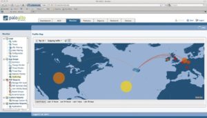 Abbildung 4: Die PA entlarvt die Anwendungen im LAN: 20 000 DNS-Sessions, I-Tunes, Bittorrent, und Gnutella zeugen vom Verhalten der Mitarbeiter. Auch mit SSL verschlüsselten Traffic inspiziert die PA on-the-fly.