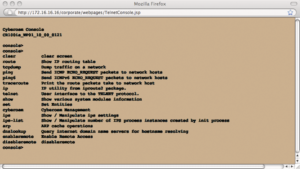 Abbildung 4: Via SSL und Java ist auch Telnet sicher, auch vom Browser aus.