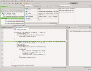 Abbildung 1: Da für das Javascript Debug Toolkit keine Browser-spezifische Erweiterung nötig ist, arbeitet das Entwicklerwerkzeug mit allen Ajax-fähigen Browsern &ndash; wenn auch mit Ecken und Kanten.