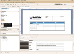 Abbildung 10: Die Business Intelligence and Reporting Tools erinnern mit ihrem Leistungsumfang auf den ersten Blick an eine Office-Datenbank, zeichnen sich vor dieser aber durch Erweiterbarkeit aus.