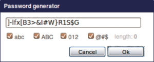 Abbildung 3: Entscheidet sich der Nutzer im Clipperz-Passwortgenerator gegen die Verwendung von Sonderzeichen, verlängert der Generator das Kennwort automatisch und gewährleistet damit gleichbleibend sichere Passwörter.